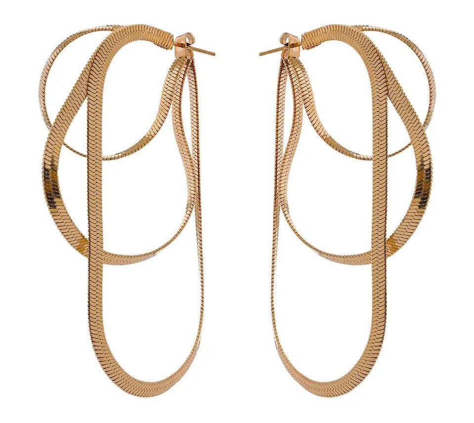 Gianela Gold Earring