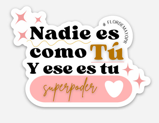 Tu Superpoder Sticker